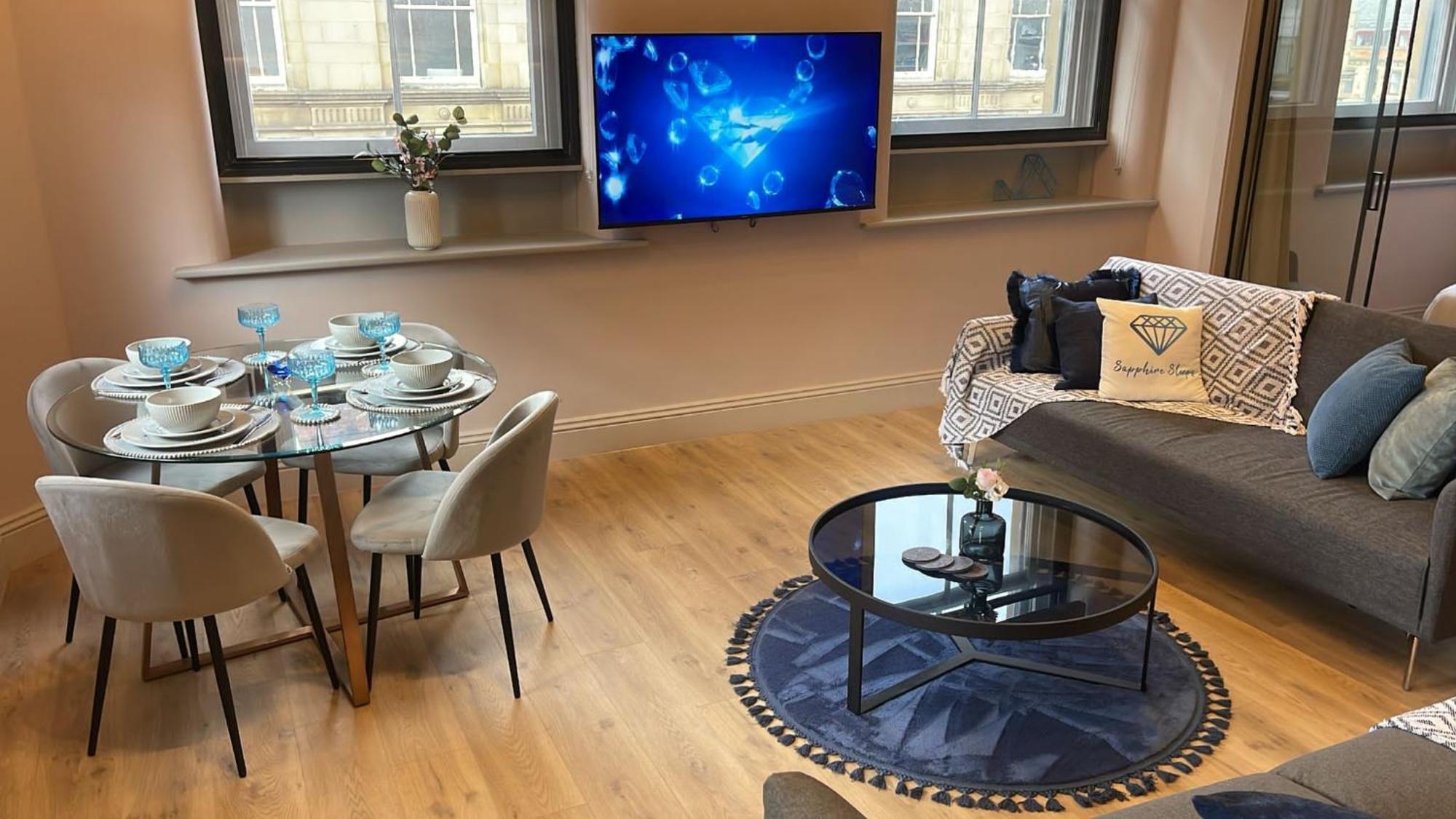 M1 City Centre 3 Bed 3 Bath Luxe Penthouse Manchester Eksteriør billede