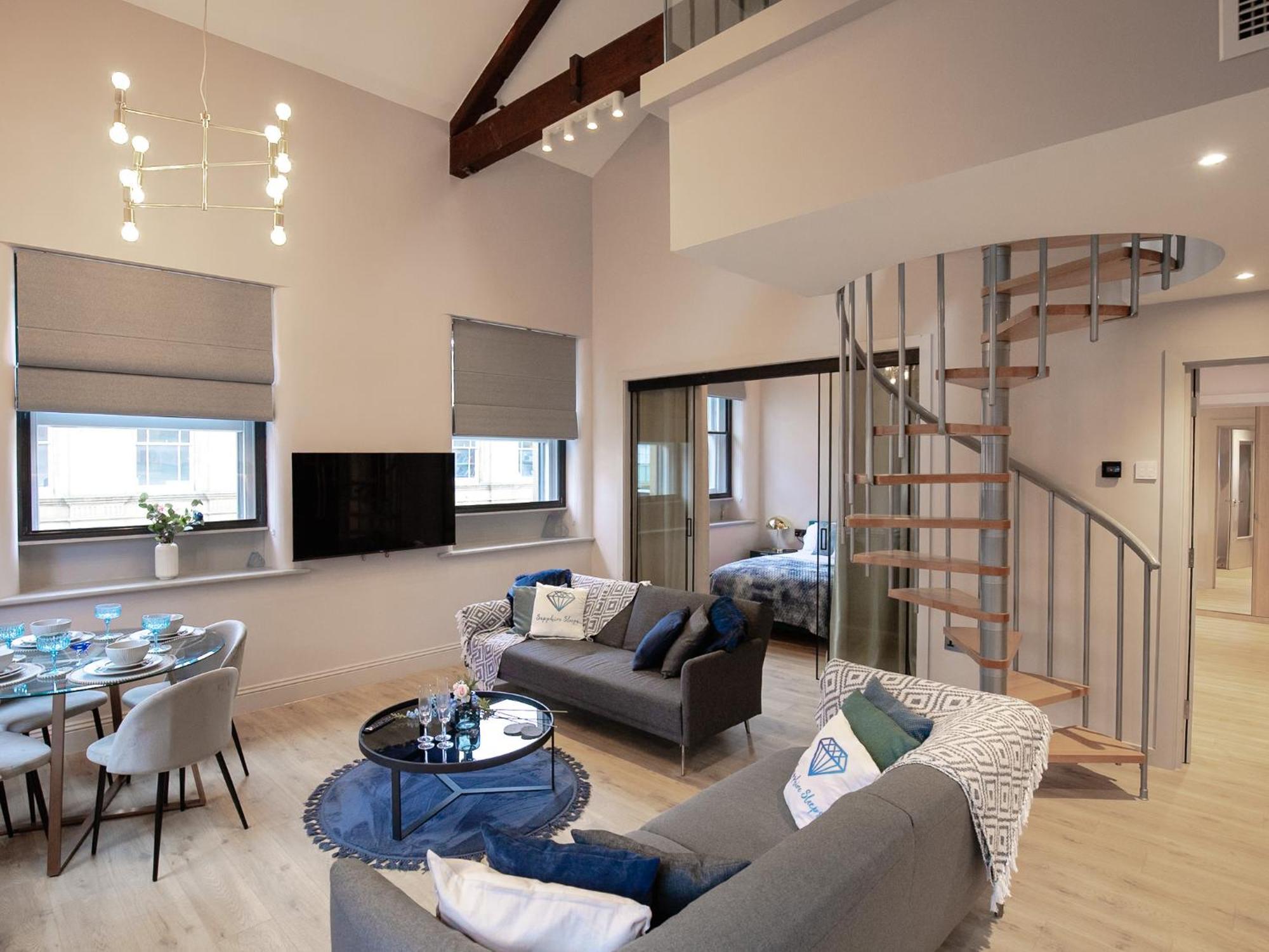 M1 City Centre 3 Bed 3 Bath Luxe Penthouse Manchester Eksteriør billede